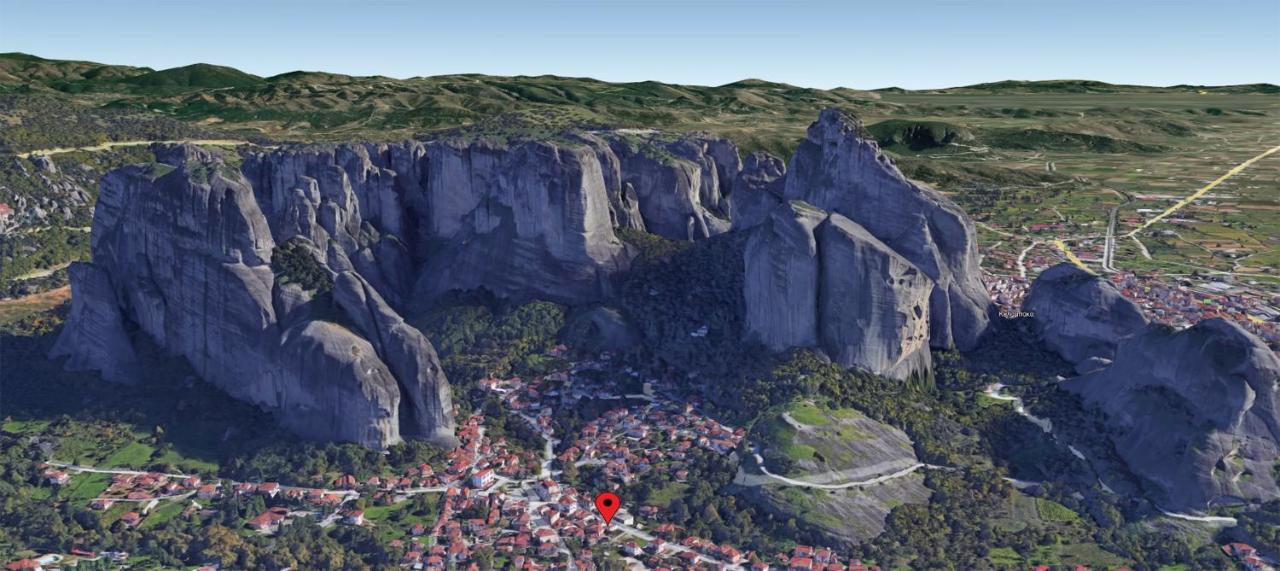 Gianna Plakia Kastraki - Meteora Hotell Kalampaka Exteriör bild