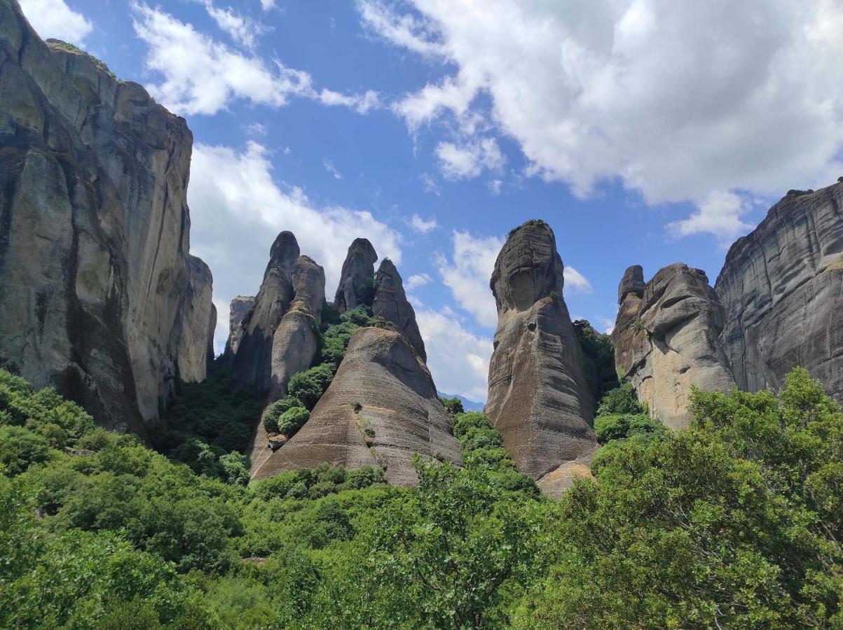 Gianna Plakia Kastraki - Meteora Hotell Kalampaka Exteriör bild